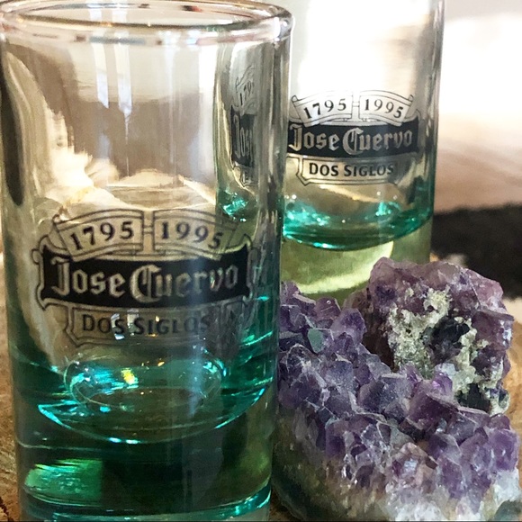 Pair of 200th Anniversary Jose Cuervo Shot Glasses - Picture 10 of 14
